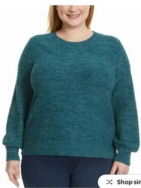 Gloria Vanderbilt Crewneck Sweater. XL